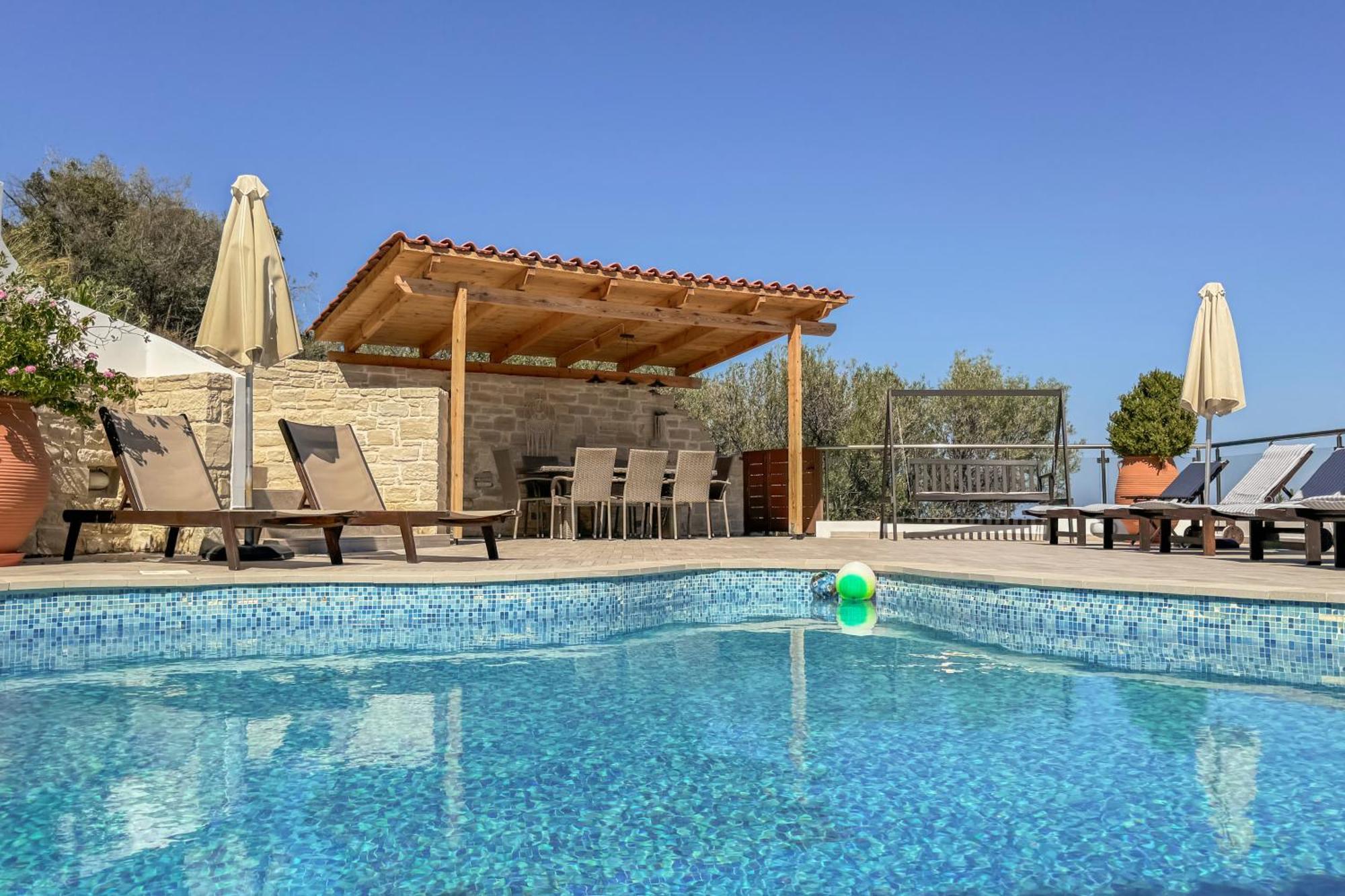Pano Stalos Villas Exterior photo